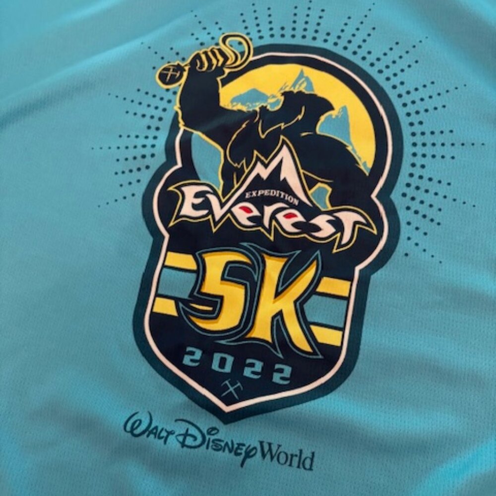 2022 runDisney Springtime Surprise Weekend Expedition Everest 5K Race Shirt